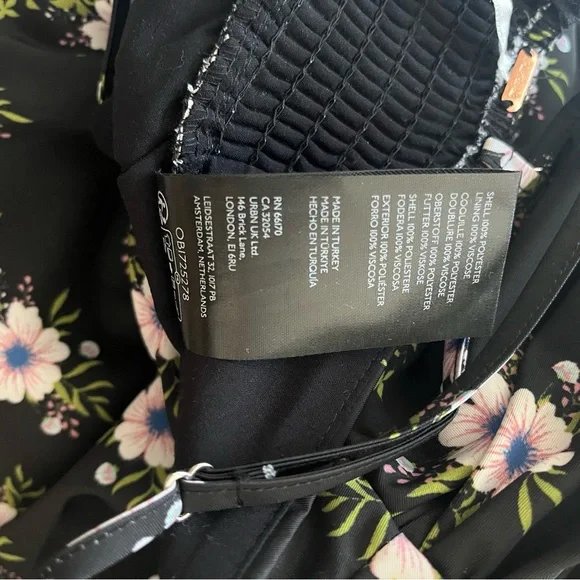 πΈπ€ Free People Floral Babydoll Mini Dress β New With Tags π€πΈ - Picture 7 of 7